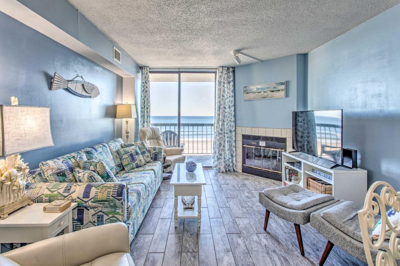 Luxury Myrtle Beach Condo Oceanfront With Hot Tub! Екстериор снимка